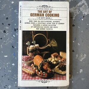 The Art of German Cooking 1969 Cookbook - Paperback *GOOD* VTG Condition
